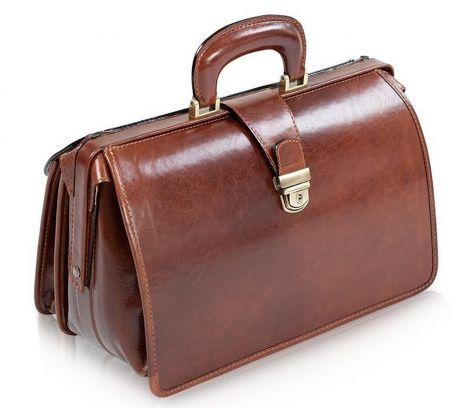 Arzttasche Old Angler 0920, aus Leder