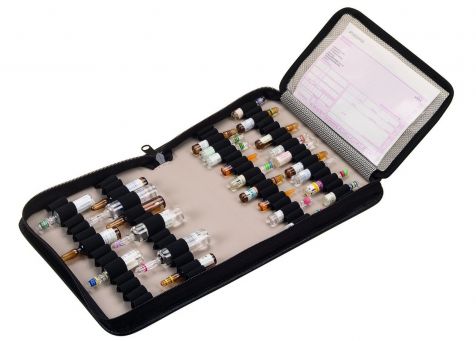 Ampullen-Etui von Bollmann aus Leder